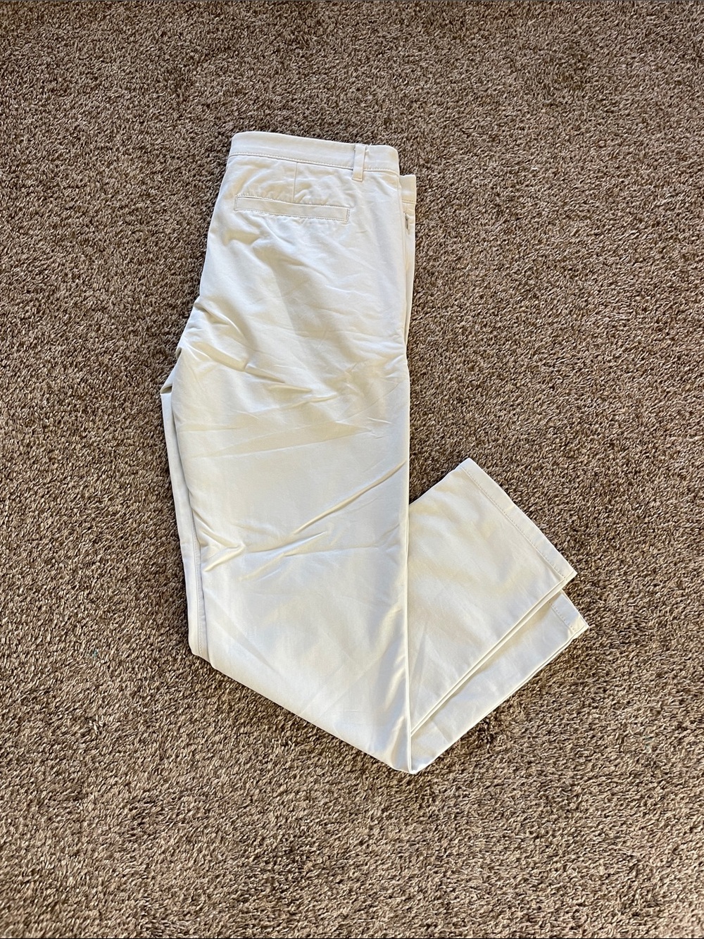 Classic Cream Flex Men’s Dress Pants